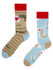 Chaussettes rigolotes Lettres d’amour Chaussettes rigolotes Lettres d’amour