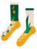 Calcetines deportivos alegres Piña dulce Calcetines deportivos alegres Piña dulce