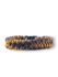 Geflecktes oranges Paracord-Armband Fisch