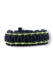 Bracelet en paracorde jaune et noir Biker Bracelet en paracorde jaune et noir Biker