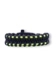 Bracelet en paracorde jaune et noir Double Track Bracelet en paracorde jaune et noir Double Track