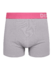Мъжки боксерки в сиво и розово