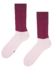 Burgundi-rózsaszín zokni Egyensúly Burgundi-rózsaszín zokni Egyensúly