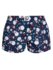 Lustige Damenshorts Weihnachtsmann Lustige Damenshorts Weihnachtsmann