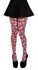 Dámske vzorované pančuchové nohavice Zasiahnuté srdce