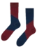 Chaussettes bleu foncé ZigZag Chaussettes bleu foncé ZigZag