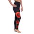 High Waisted Leggings Poppy Flower High Waisted Leggings Poppy Flower