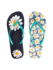 Tongs rigolotes avec décoration Fleur de marguerite Tongs rigolotes avec décoration Fleur de marguerite