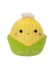 Peluche Squishmallows 2 en 1 de 13 cm Conrad le maïs / Arnel le popcorn