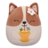 SQUISHMALLOWS Corgi s drinkem Regina, 20 cm SQUISHMALLOWS Corgi s drinkem Regina, 20 cm