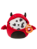 SQUISHMALLOWS Dalmatínec Dustin v kostýme čerta, 20 cm