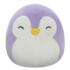 Squishmallows Elle der lila Pinguin mit geschlossenen Augen und weißem Bauch, 20 cm Squishmallows Elle der lila Pinguin mit geschlossenen Augen und weißem Bauch, 20 cm