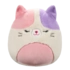 Squishmallows Fuzzamallows ružičasta i ljubičasta kaliko mačka, 30 cm Squishmallows Fuzzamallows ružičasta i ljubičasta kaliko mačka, 30 cm