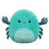 Squishmallows Fuzzamallows Carpio lo scorpione blu-verde, 30 cm