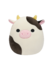 Peluche Squishmallows de 20 cm Connor la vache noire et blanche