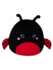 Squishmallows Trudy la coccinella nera, 35 cm