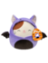SQUISHMALLOWS Kočka Cam v kostýmu netopýra, 20 cm