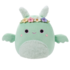 Squishmallows Metino zelen veščar s cvetlično krono in dlakastim trebuhom Tove, 20 cm