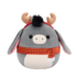 Плюшена играчка Squishmallows, Сивото магаре с грива и шал Джейсън, 20 см