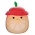 SQUISHMALLOWS Celia narancs szelet, 30 cm