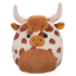 Плюшена играчка Squishmallows, Алонзо, кафяво-бялата шотландска крава, 20 см