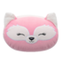 Squishmallows Stackables Rhiannon la volpe rosa con occhi chiusi, 30 cm