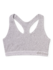 Világosszürke melírozott női melltartó