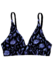 Varrás nélküli bralette melltartó Éjféli pipacs