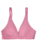 Bralette a triangolo senza cuciture rosa antico