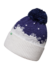 Lustige Beanie Weiße Schneeflocken Lustige Beanie Weiße Schneeflocken