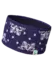 Lustiges gestricktes Damenstirnband Weiße Schneeflocken Lustiges gestricktes Damenstirnband Weiße Schneeflocken