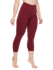 Legging corsaire bordeaux en coton biologique Legging corsaire bordeaux en coton biologique