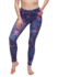 Veselé sportovní legíny Fialové listy Veselé sportovní legíny Fialové listy