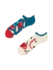 Lustige Sneakersocken Roter Apfel Lustige Sneakersocken Roter Apfel