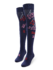 Over the Knee Socks Pink & Red Geranium Over the Knee Socks Pink & Red Geranium