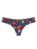 Women's Brazilian Panties Ladybugs & Poppy Flowers Women's Brazilian Panties Ladybugs & Poppy Flowers