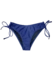 Tmavomodré nastavitelné plavkové kalhotky