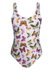 Women's One-piece Swimsuit Colourful Butterflies Women's One-piece Swimsuit Colourful Butterflies