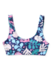 Top bikini sportivo Buonumore Foglie colorate