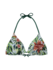 Haut de bikini triangulaire rigolo Fleurs tropicales Haut de bikini triangulaire rigolo Fleurs tropicales