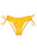 Aranysárga állítható bikinialsó
