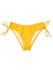 Zlatožluté nastavitelné plavkové kalhotky