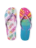 Tongs rigolotes - Plumes colorées Tongs rigolotes - Plumes colorées