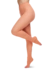 Collants en nylon orange pêche Collants en nylon orange pêche