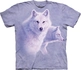 T-Shirt Zauberhafte weiße Wölfe T-Shirt Zauberhafte weiße Wölfe