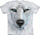 White Wolf Face Adult