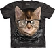 T-Shirt Hipsterkätzchen T-Shirt Hipsterkätzchen