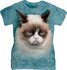 Grumpy cat női póló