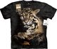 T-Shirt Wolkiger Leopard T-Shirt Wolkiger Leopard