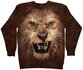 Mikina bez kapucne Zúrivý Lev